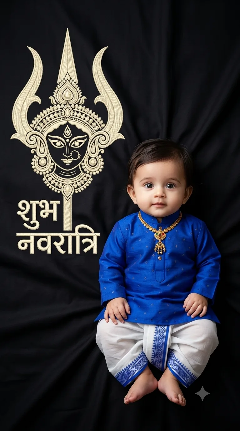 Navratri Baby Photoshoot Prompts